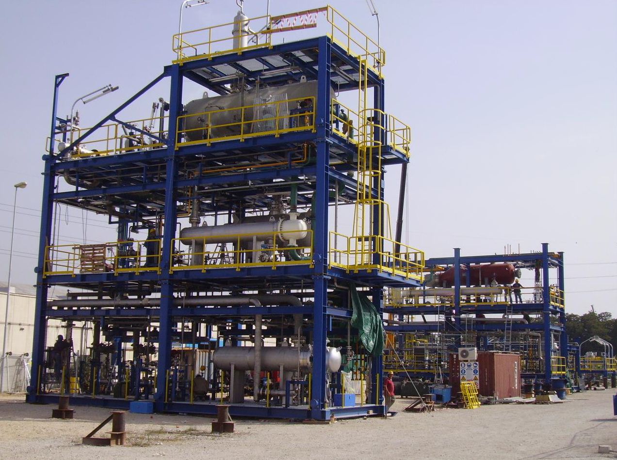 Usine chimique moderne